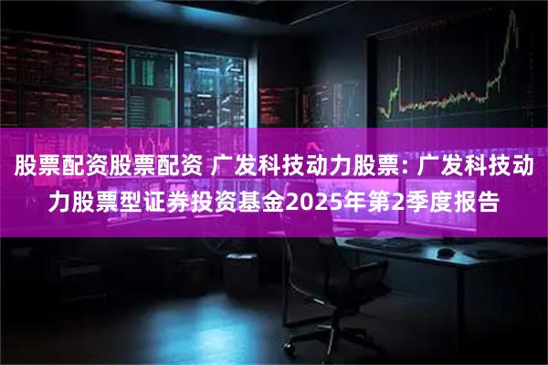 股票配资股票配资 广发科技动力股票: 广发科技动力股票型证券投资基金2025年第2季度报告